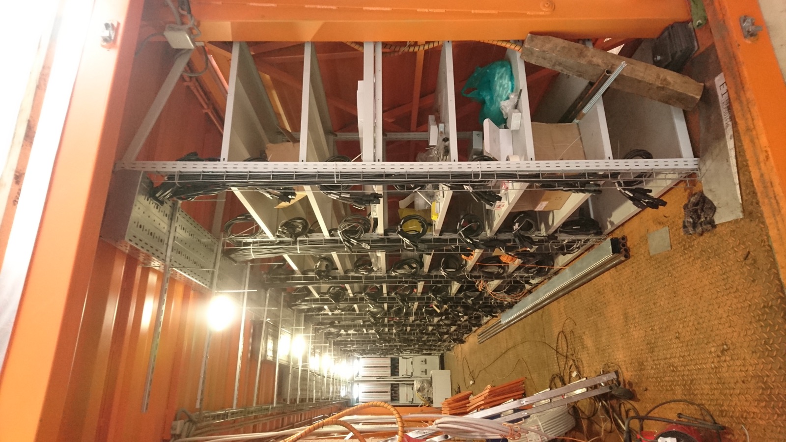 Power distribution install
